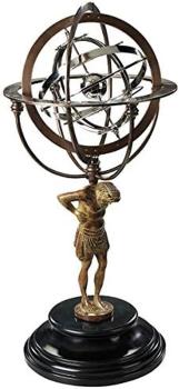 Atlas mir Armillarsphäre